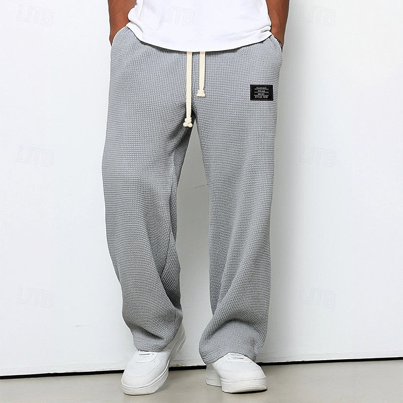 Gaston | Pantalon Ample Décontracté à Taille Élastiquée