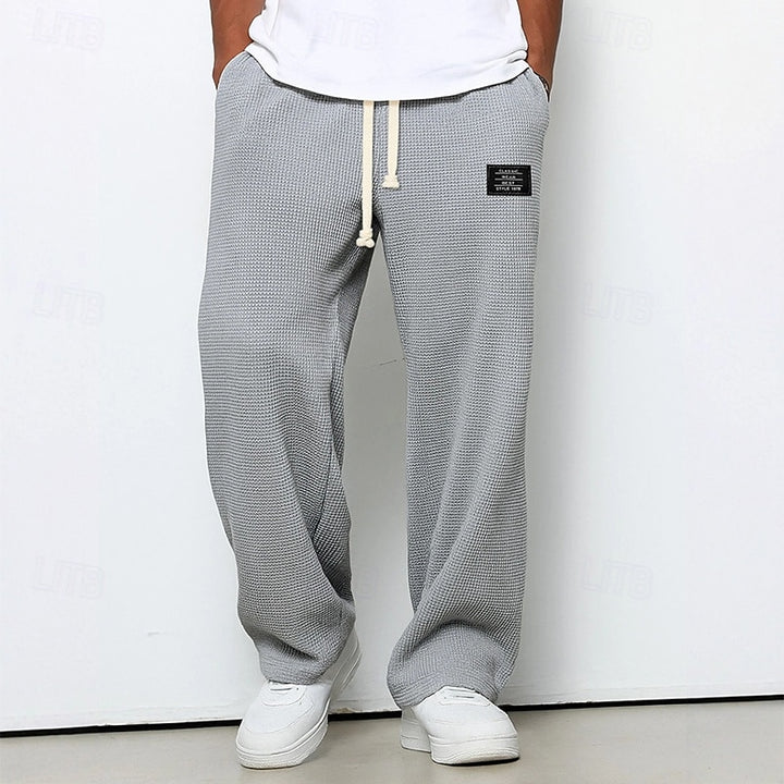 Gaston | Pantalon Ample Décontracté à Taille Élastiquée