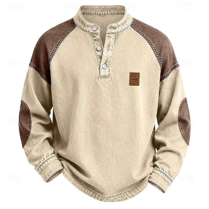 Émilien | Henley Vintage à Manches Raglan